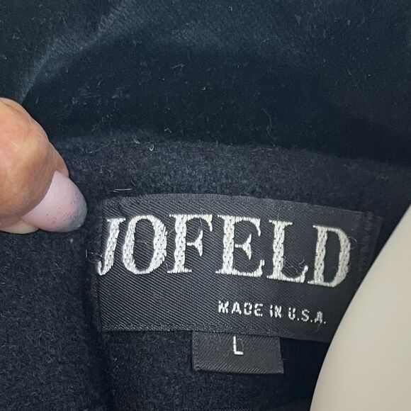 Vintage Jofeld Black Swing Coat - Picture 6 of 9